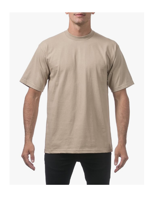 Playera Marca Pro Club Algodón Pesado