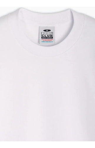 Playera Manga Larga Marca Pro Club Algodón Pesado